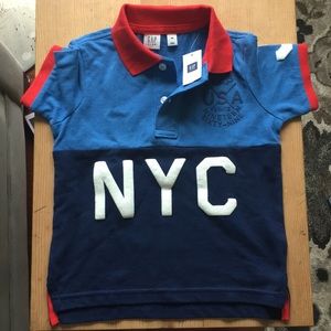 Gap Boy T-shirt NYC XS (4-5 years) Msrp$19.95 NWT